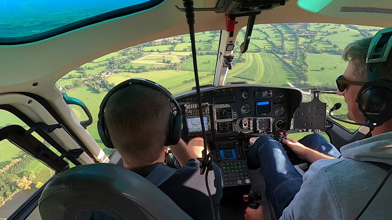 First flight in the AS350 B3!! so much power!