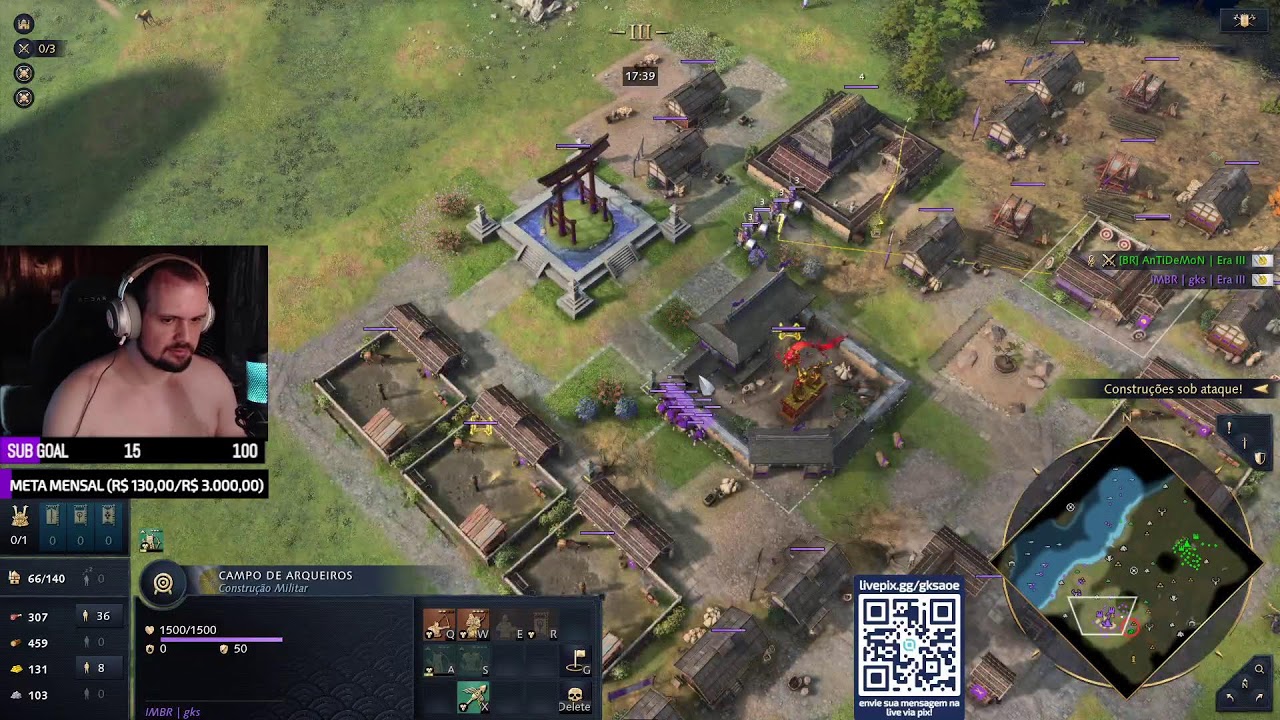 🟢Live - Resenha of empires !