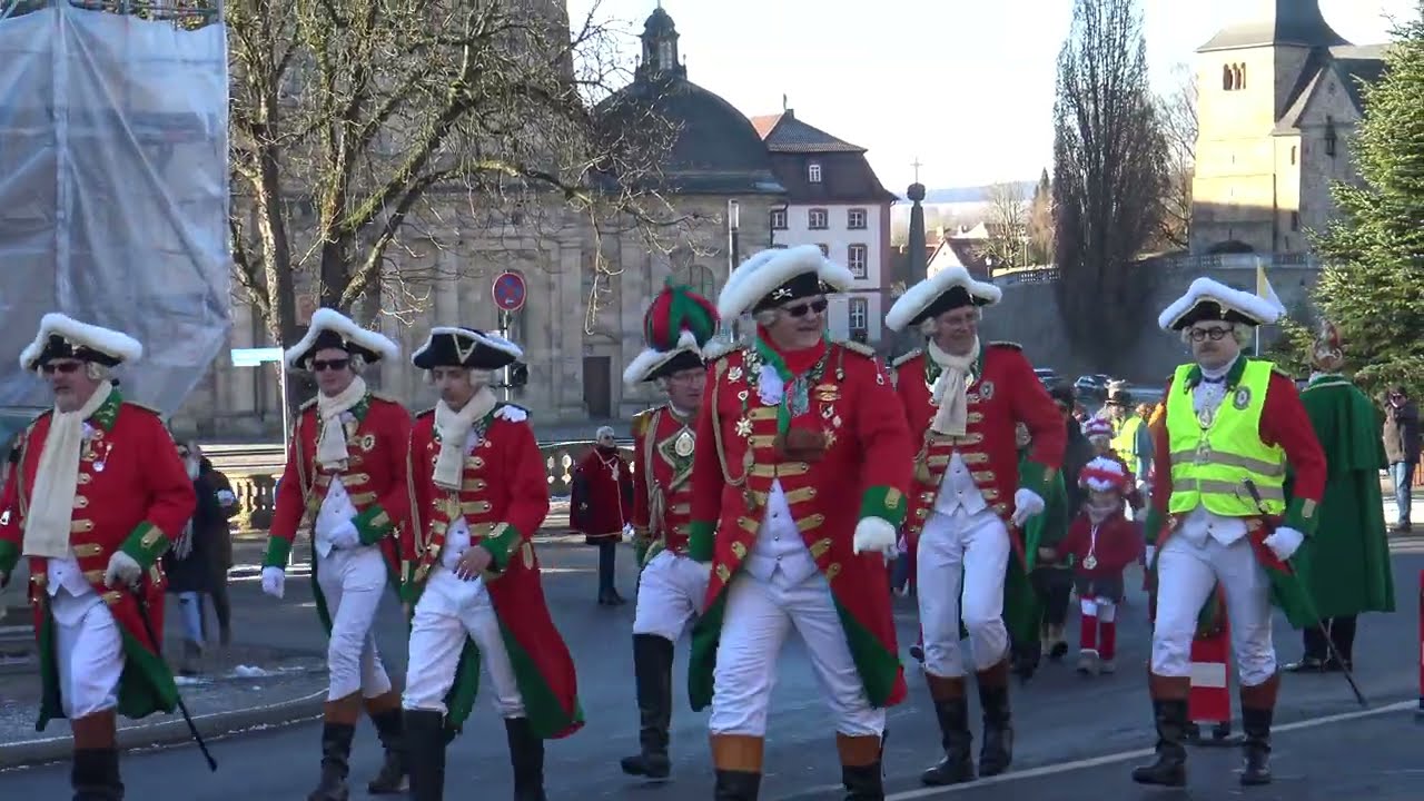 Foaset in Fulda - Generalmobilmachung der Fuldaer Garden 2026 - Die FKG mit der Prinzessin von Fulda