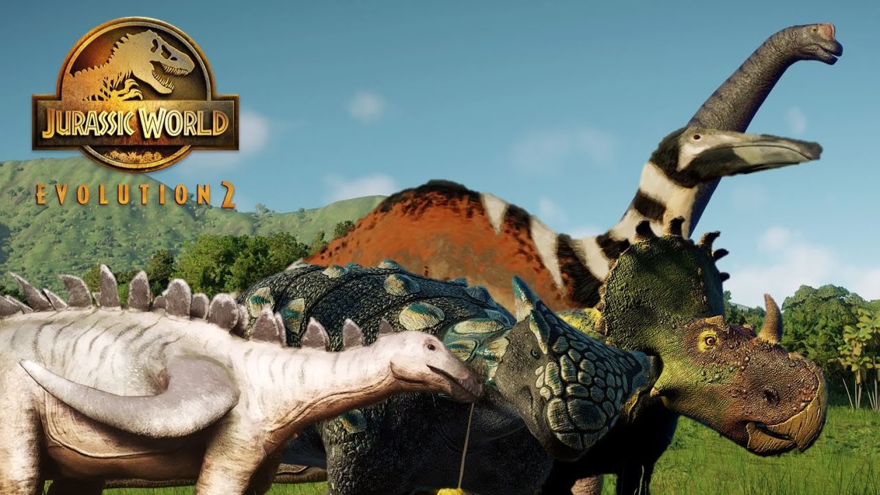 Accurate Herbivores - Paleo Accurate Mods Showcase - Jurassic World Evolution 2