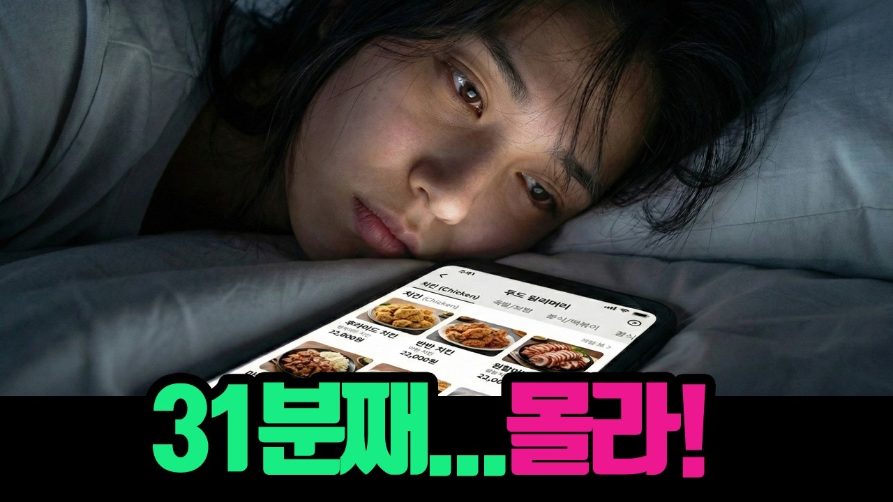 새벽 1시, 배달앱 켜고 48분 만에 폰을 던진 이야기
