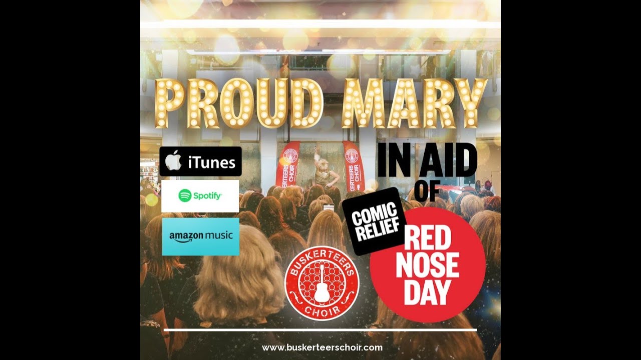 Proud Mary Flashmob by Buskerteers Choir for 