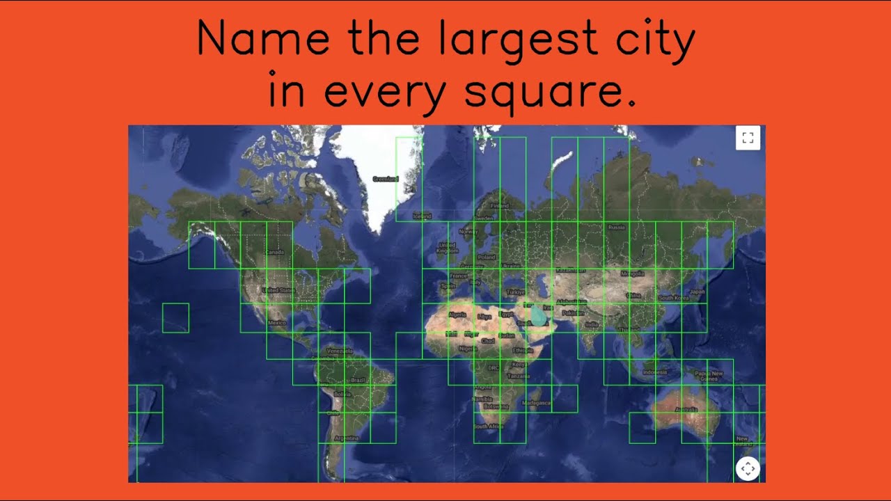 [hugequiz] World City Random Grid - beginner, full grid