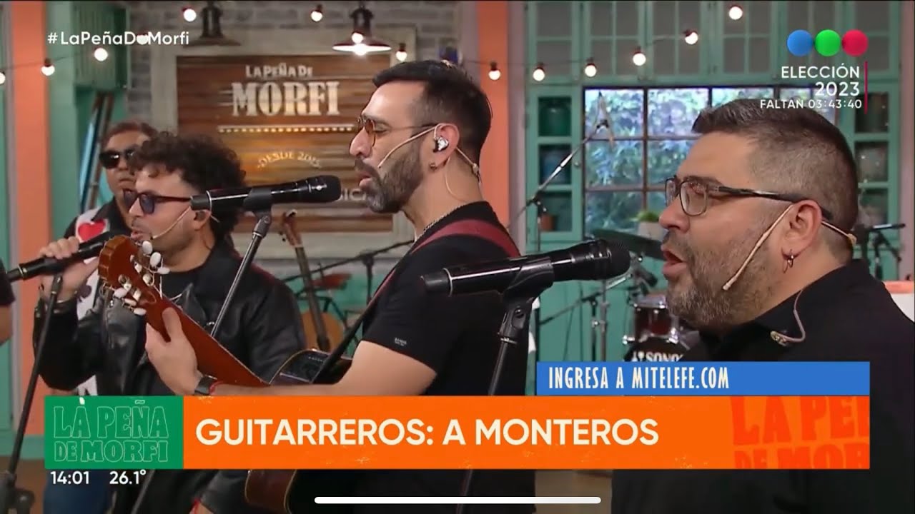 Guitarreros - A Monteros en #lapeñademorfi