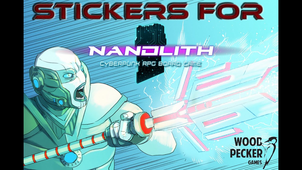 Stickers for Nanolith - Levelling System and Stickers explained