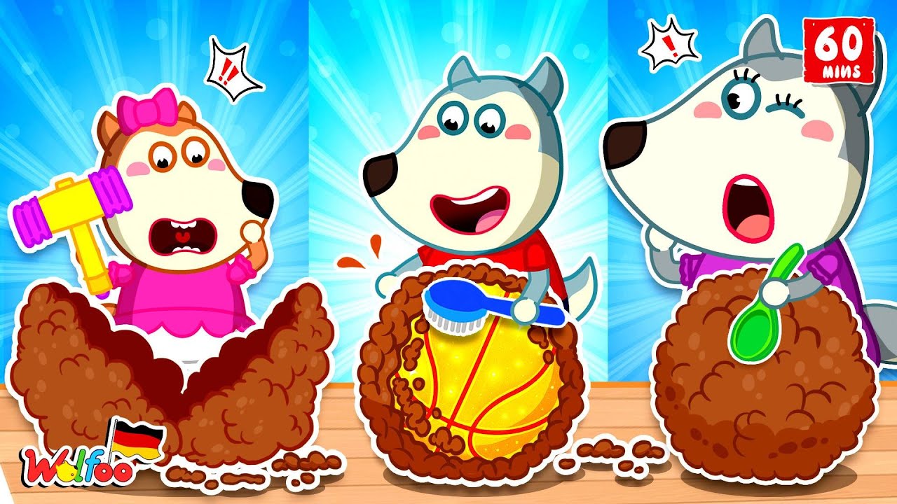 Wolfoo Geschichte 🐺 Wolfoo lernt: Wer putzt, darf&rsquo;s behalten! 🧽 Spa&szlig;ige Benimmregeln f&uuml;r Kinder