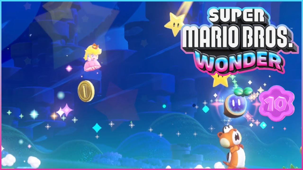 Scram, Skedaddlers! (All Coins/Wonder Seeds) | Super Mario Bros. Wonder