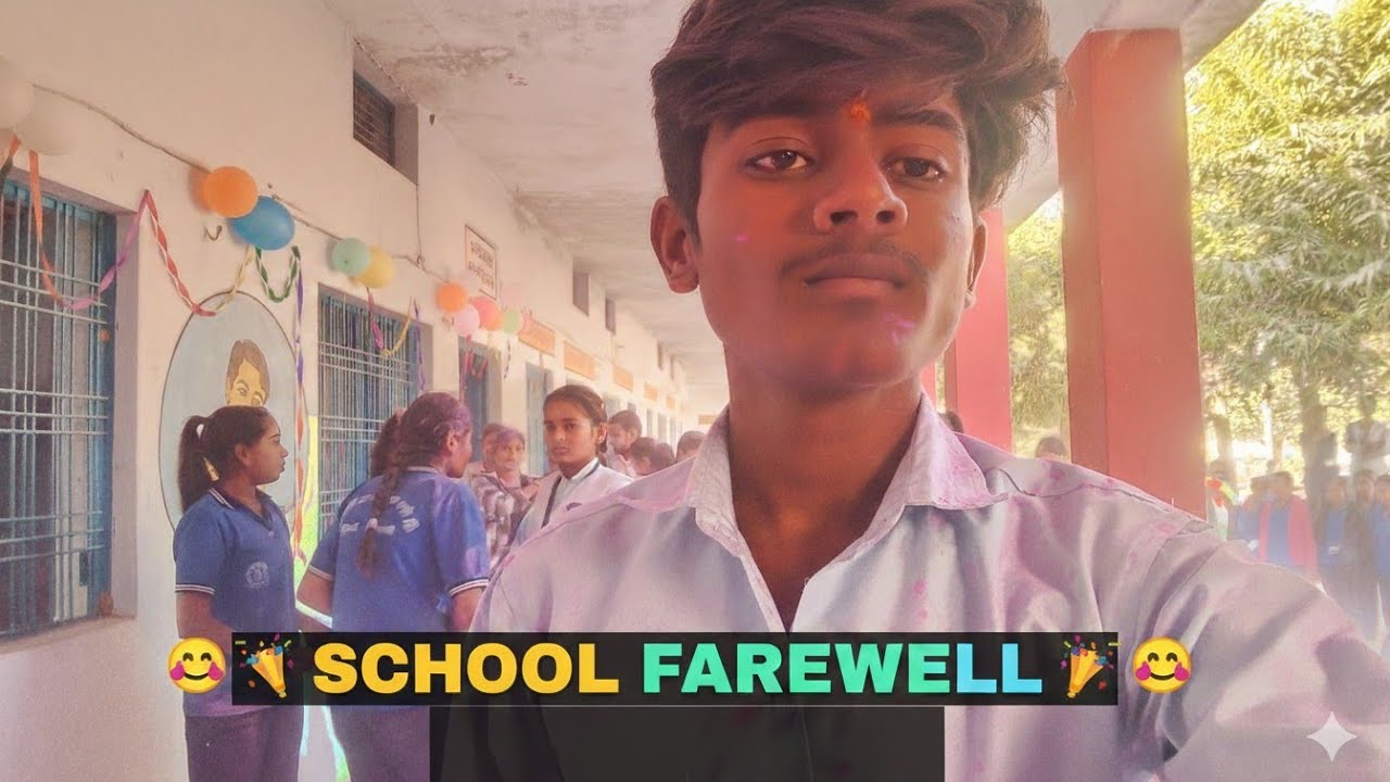 Farewell 😔 | school 🩷 me kya huaa 