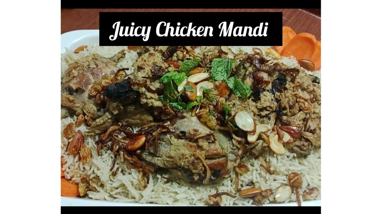 Juicy Arabian Chicken Mandi 😋