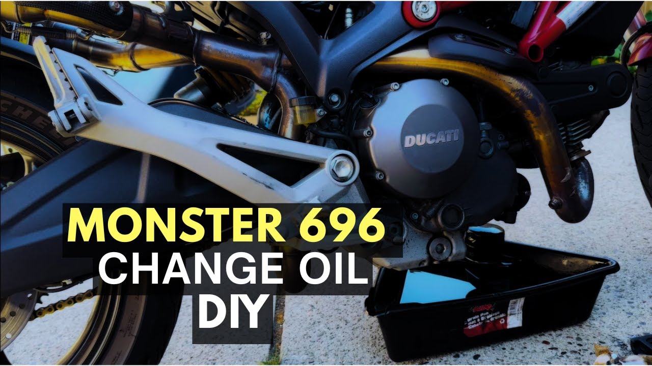 Ducati Monster 696 Oil Change &ndash; Easy DIY Guide for Beginners!