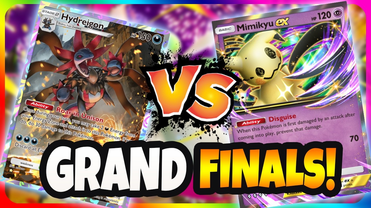 Гранд-финал: Мимикю против Гидрейгона, Мега Абсола!! Pokemon TCG Pocket | Фантастический парад