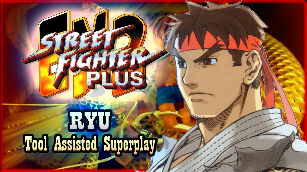 【TAS】STREET FIGHTER EX2 PLUS (PSX \ 1999) - RYU