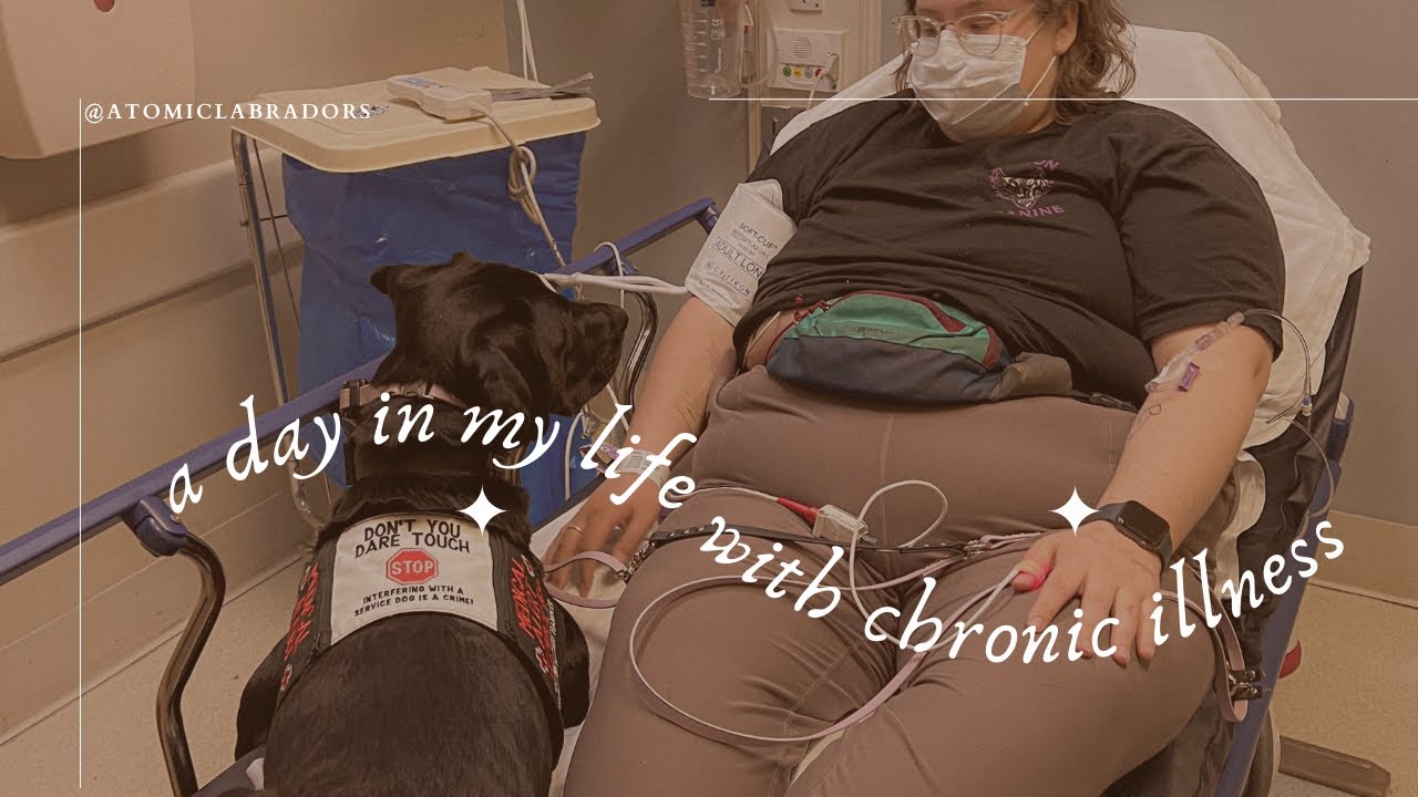 Service Dog Goes to the ER? | chronic illness vlog