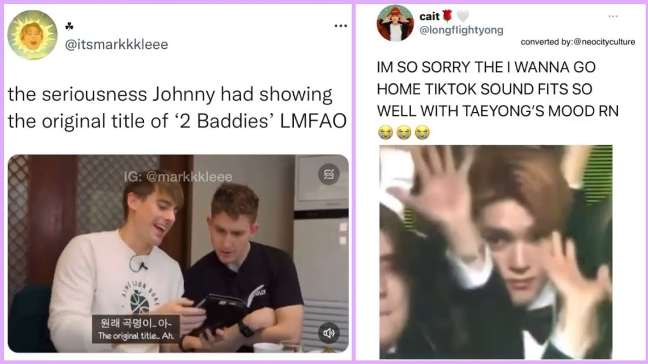 nct vines to watch cause johnny showed how to describe a song