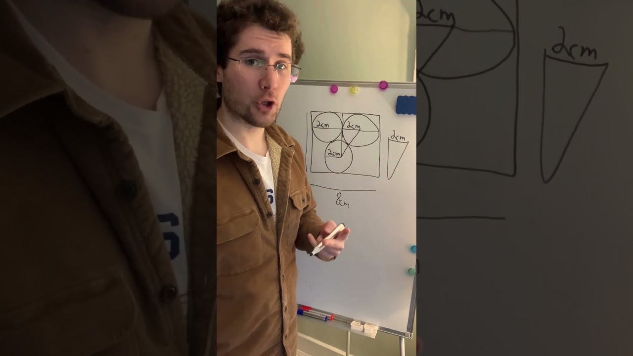 You shouldn't feel intimidated by this geometry problem #math #maths #geometry #algebra