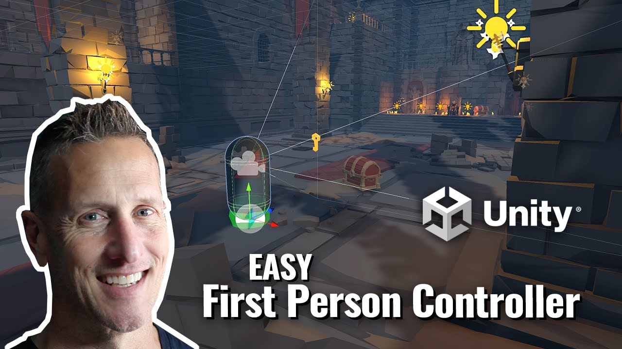 Unity FREE Starter Asset Контроллер от первого лица