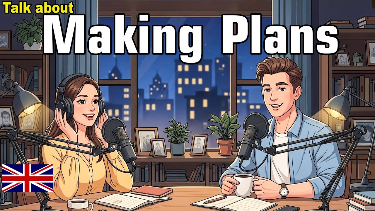 Making Plans with Friends | Easy Learn English Conversation Practice