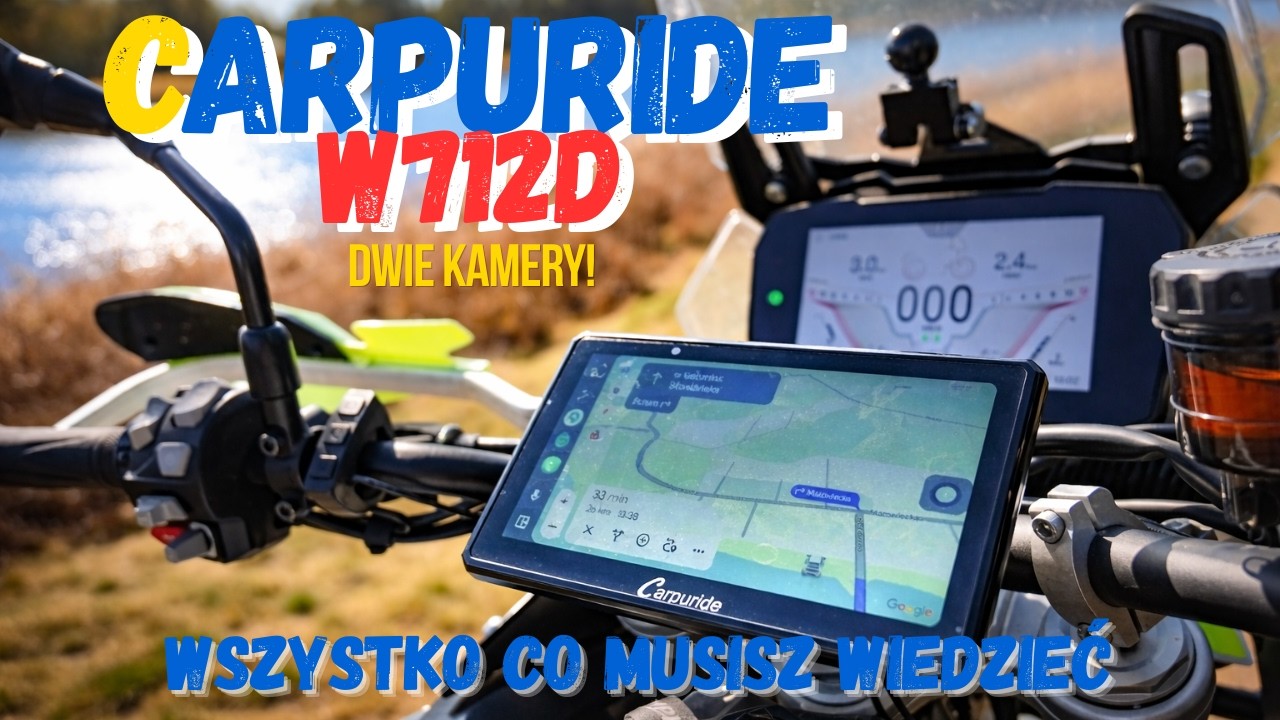 Carpuride W712D &ndash; ekran z DWOMA kamerami! Hit czy gadżet?