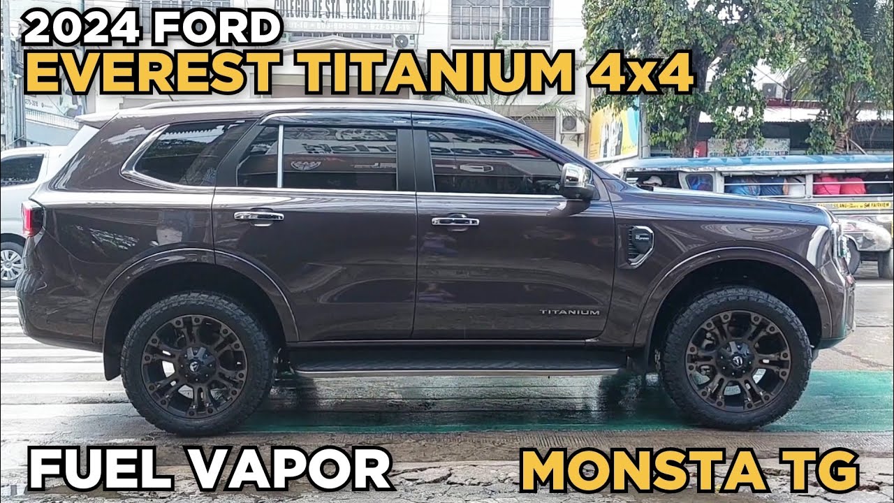 2024 Ford Everest Titanium 4x4 | Fuel Vapor DDT 20" | Monsta TG 285x50 R20 @ RNH Tire Supply