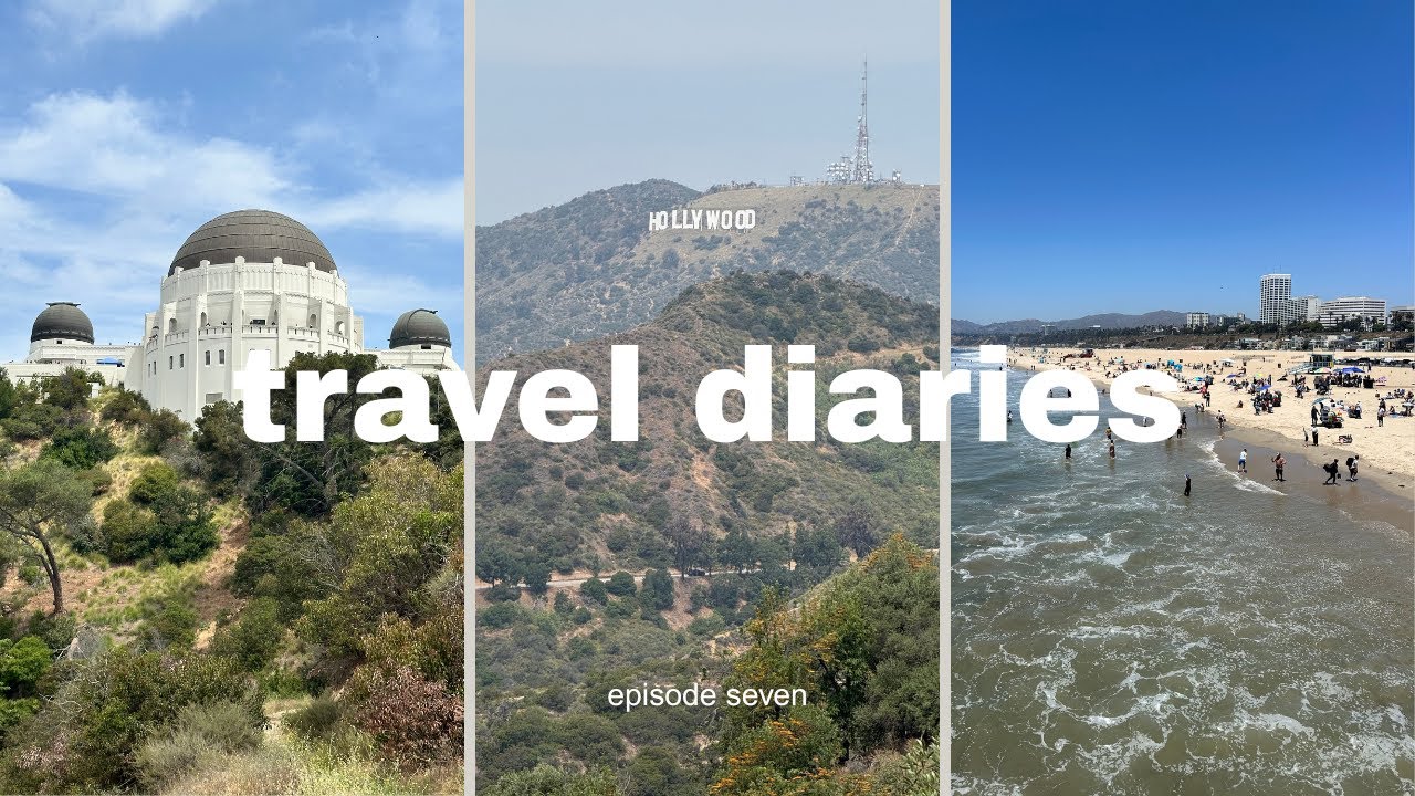We went to Hollywood, Venice Beach & Santa Monica! (Travel Diaries)