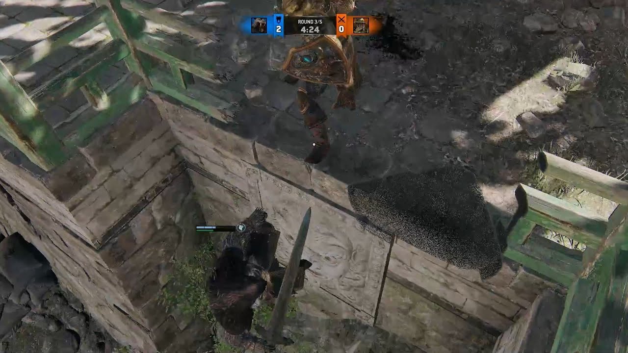 [For Honor] Conqueror pushed me down - Highlander Duels