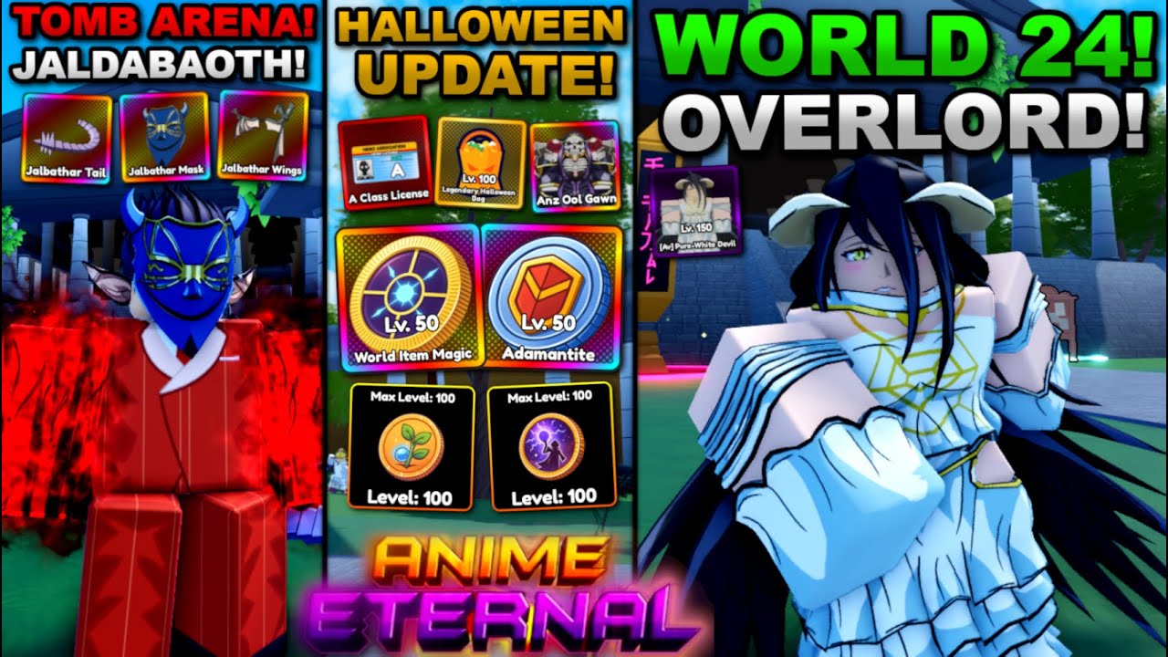 Получение ВСЕХ улучшений World 24 в Roblox Anime Eternal... Вот что произошло!
