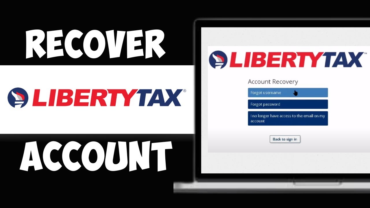 How to Recover Your eSmart Tax Account | Liberty Tax account Recovery (2024)