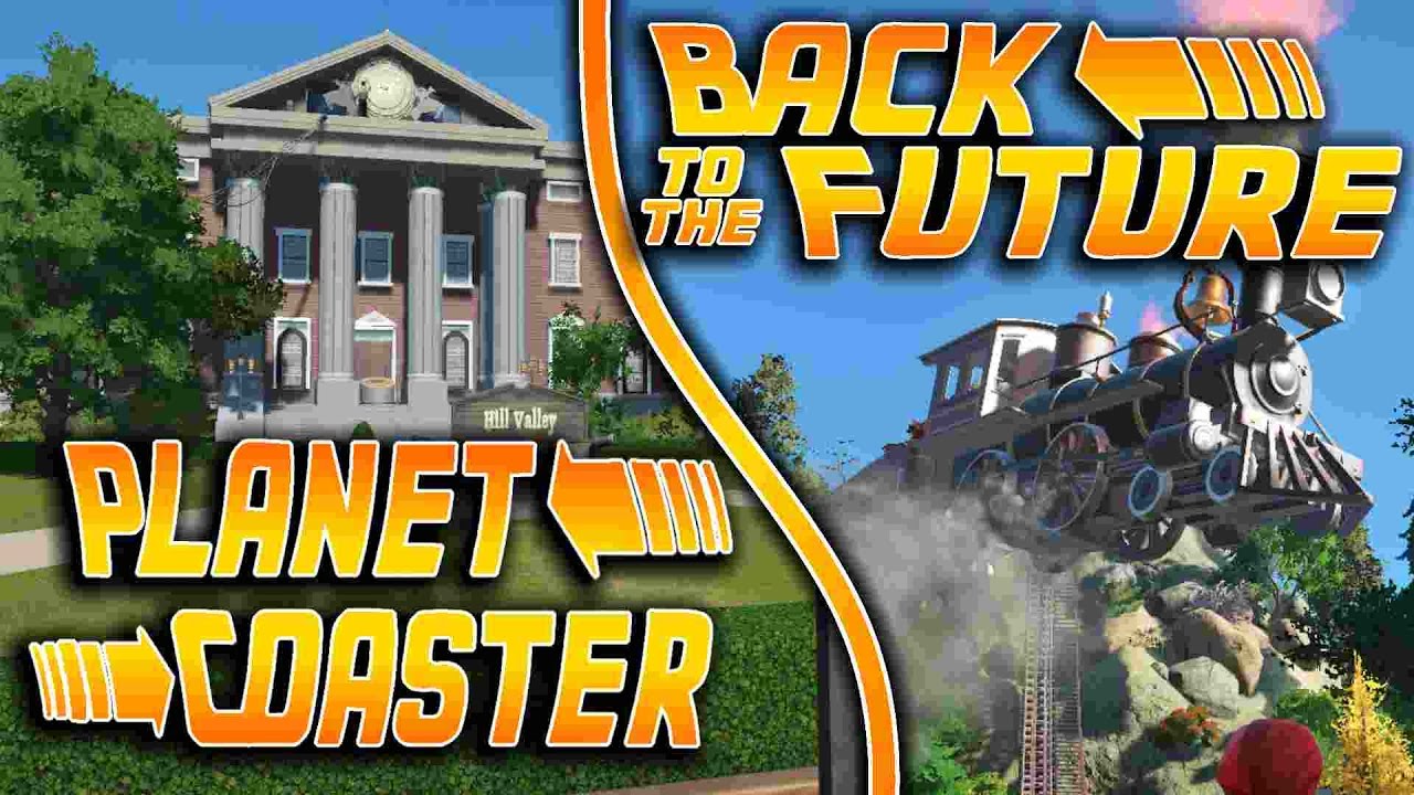 BACK TO THE FUTURE: PARKTOUR!! - PLANET COASTER  | Let's Play (deutsch)