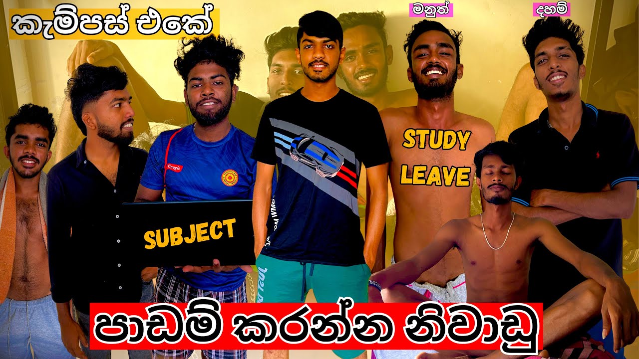පාඩම් කරන්න නිවාඩු📖| Study Leave පලවෙනි දවස✨ (Vlog - 36)     #suduputha #vlog #campusvlog #vlogs