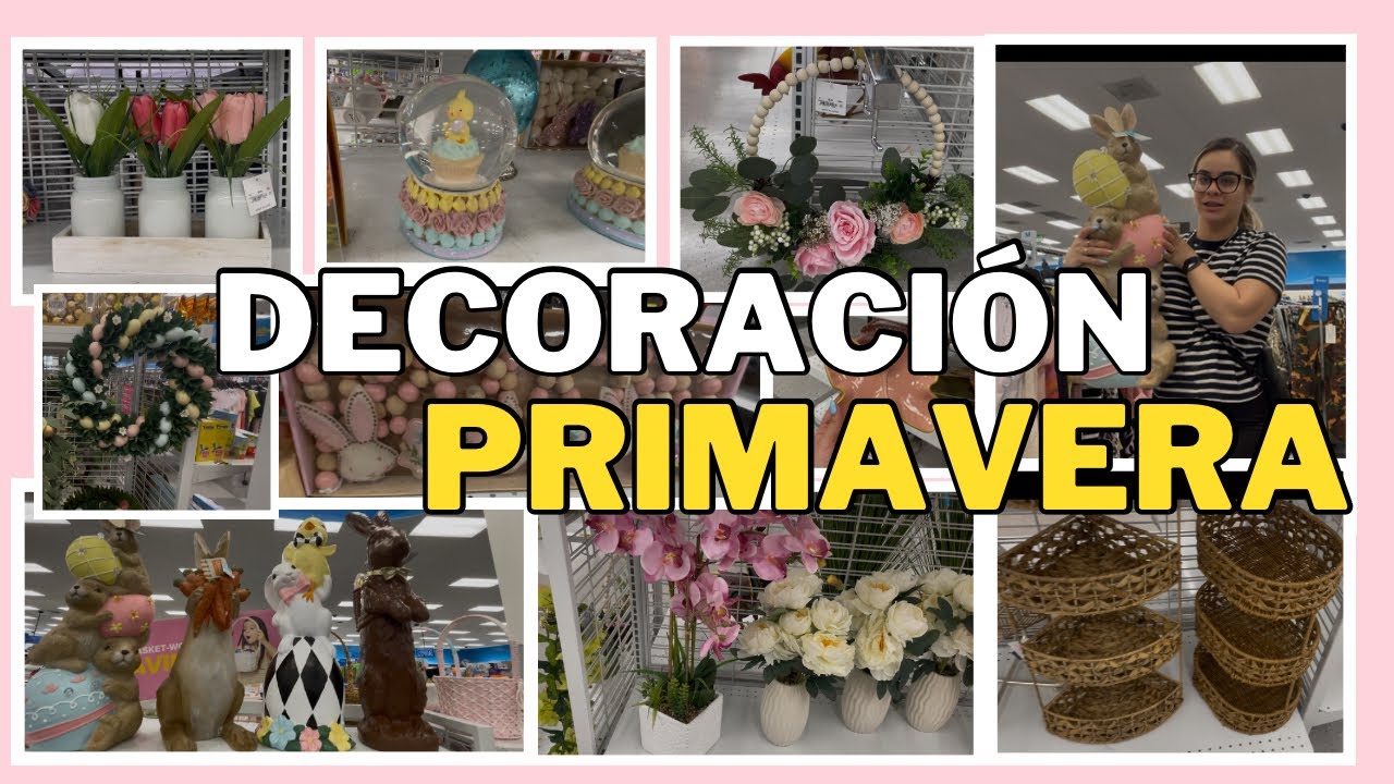DECORACIÓN PRIMAVERA 2025. Ideas fáciles para decorar