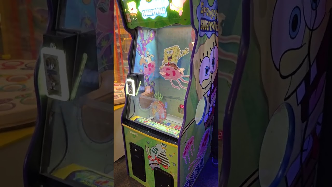 SpongeBob Squarepants Ticket Game - Arcade Online Auction Bid now @ BidderBros.com January 19, 2025!