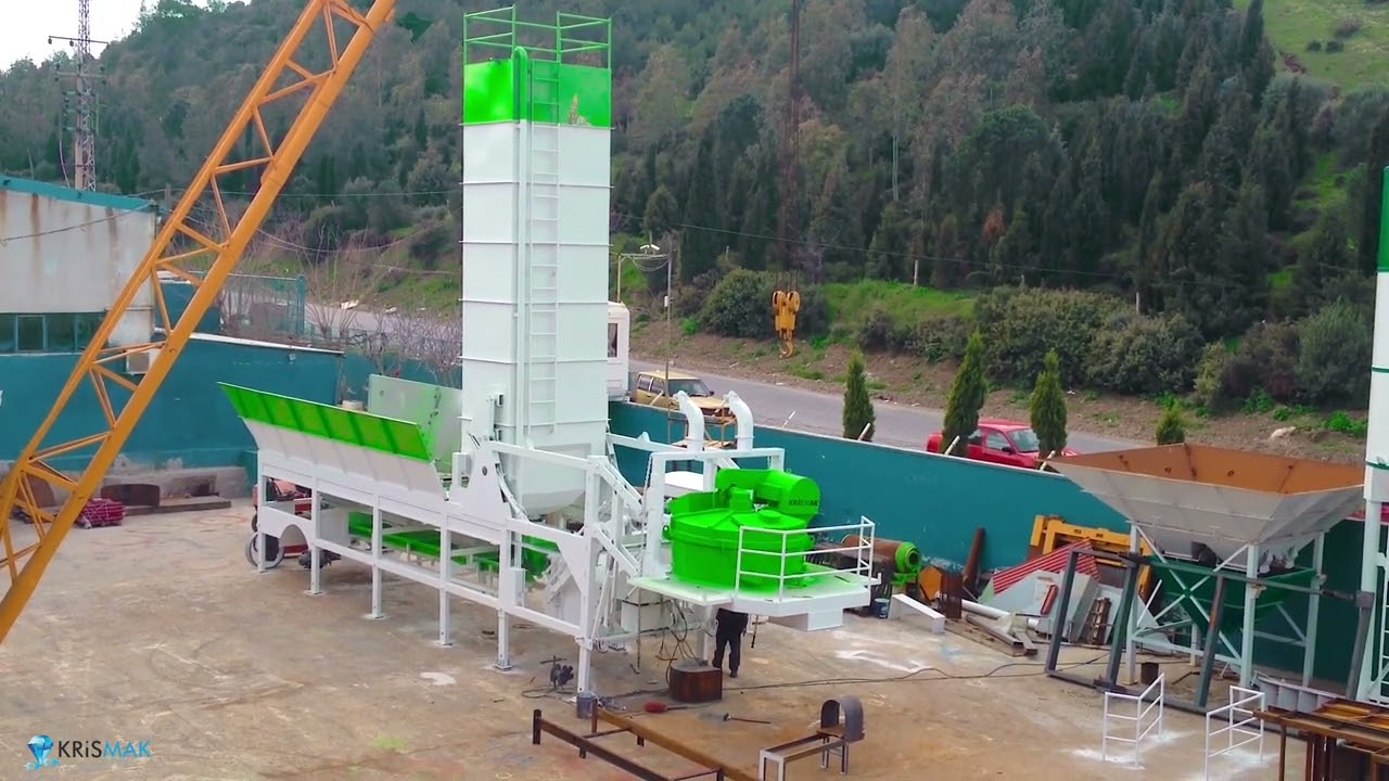 Full Hidrolik Mobil Beton santrali KRİSMAK