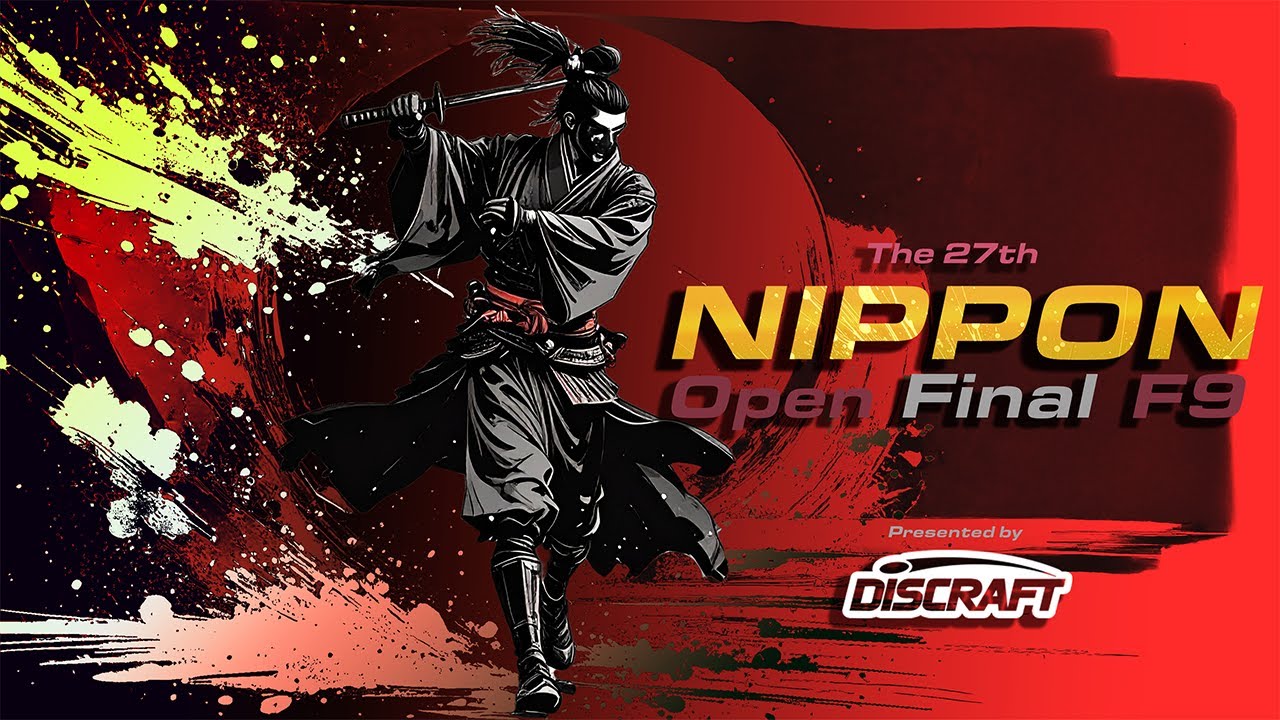 FINAL F9【The 27th Nippon Open Presented by DISCRAFT】JackyChen,Manabu,Ko,Yutaro | DiscGolf JAPAN