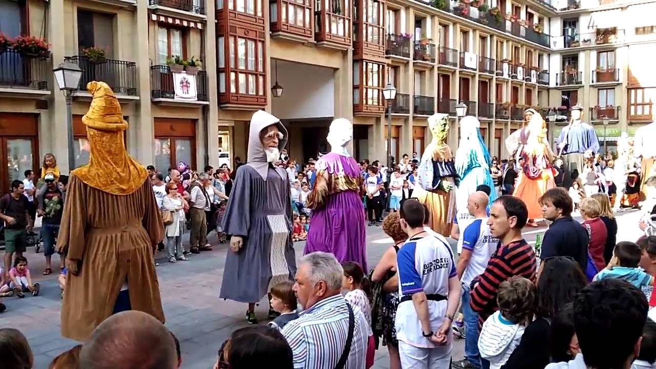 Bidasoako Erraldoiak en San Marciales 2016