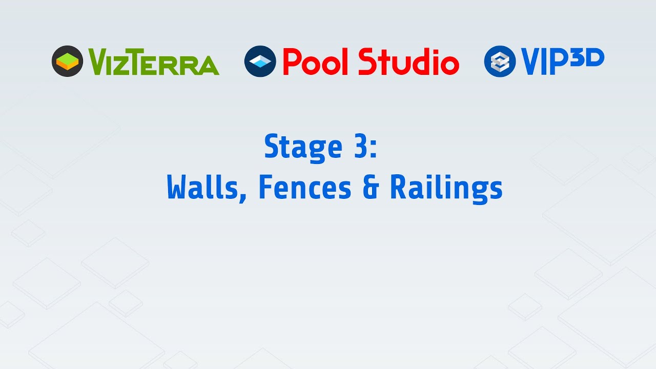 Version 3 - Basic Training: Walls, Fences & Railings