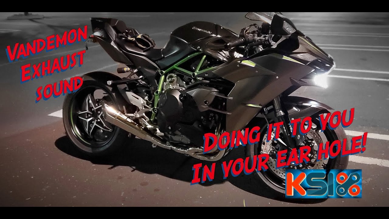 2019 Ninja H2 Carbon Vandemon Exhaust Sound | KSIX