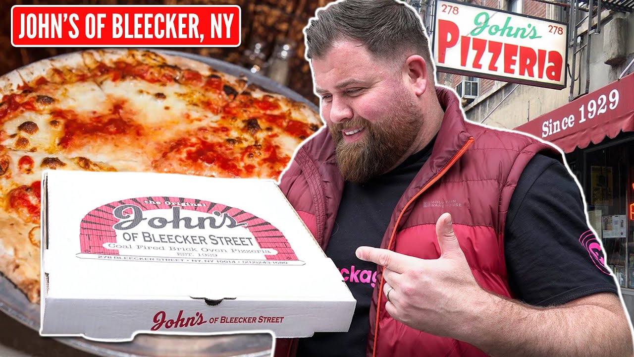 John's Of Bleecker Street - Legendary NYC Pizzeria