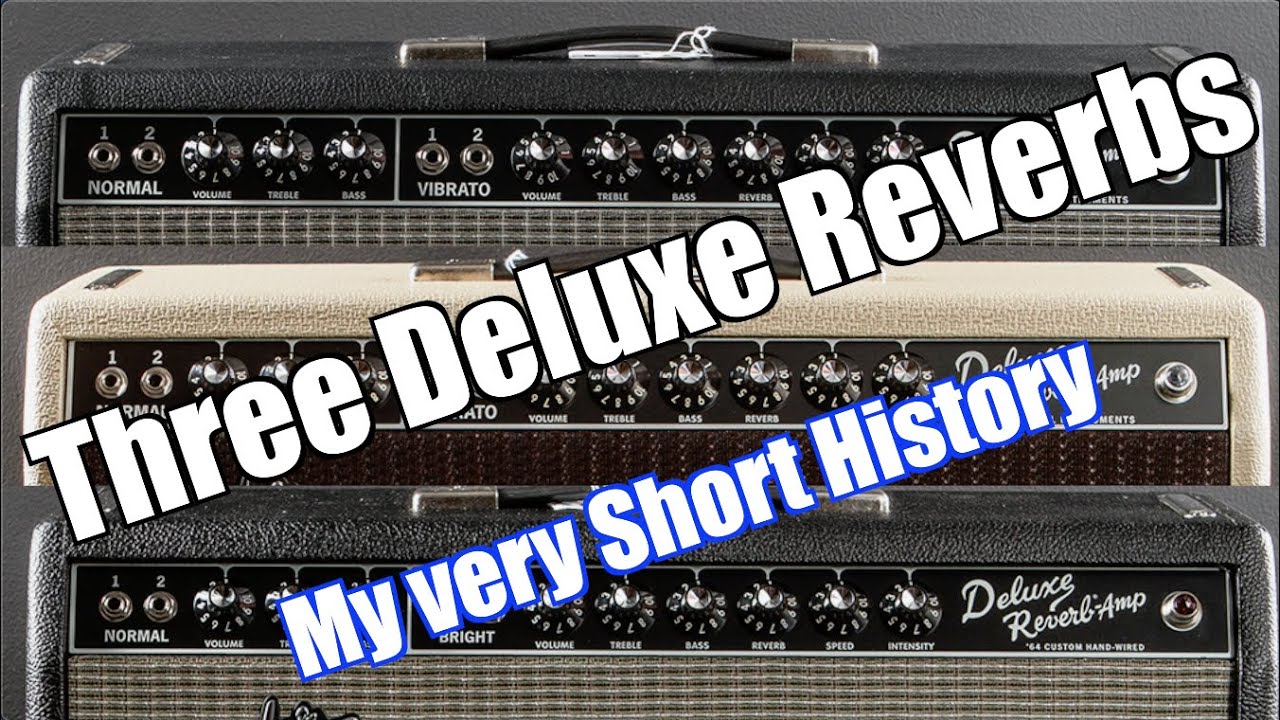Three Deluxe Reverbs: My very Short History; featuring RJ Ronquillo
