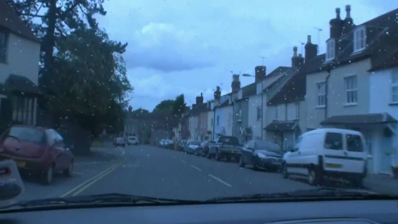From Rudgeway to Thornbury - the alternative journey by car (30 August 2009)