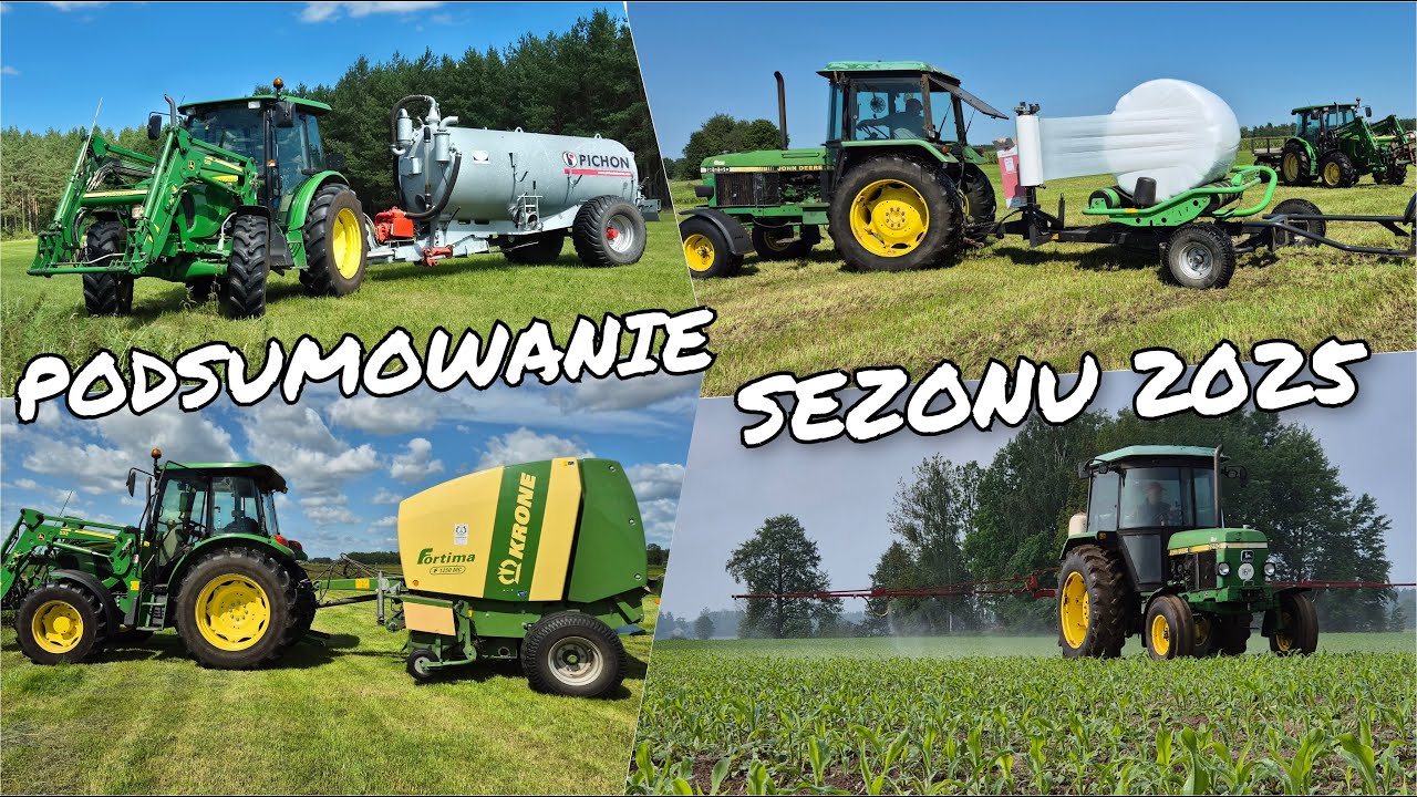 💚PODSUMOWANIE SEZONU 2025 & NOWE NABYTKI !🔥John Deere | Pottinger | Krone |Pichon | DF | TheRadzio19