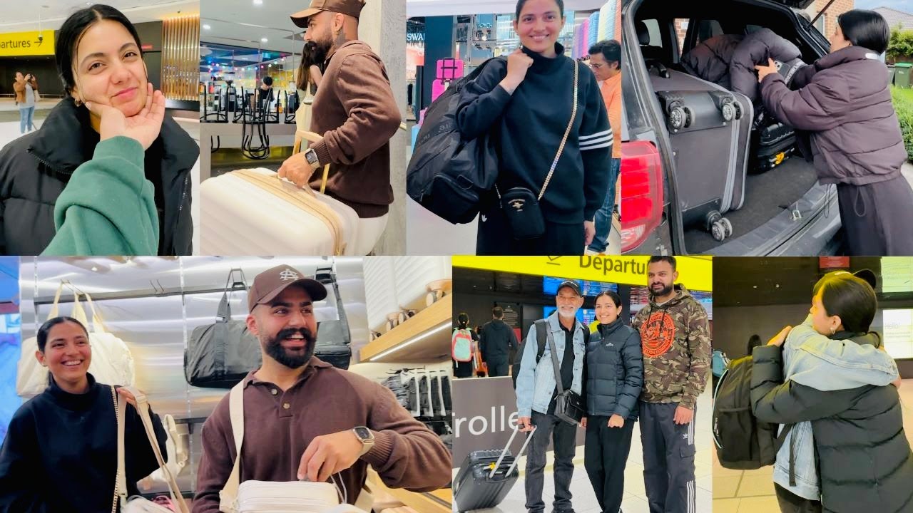 SARE CHALE INDIA | FINAL GOODBYE TO MELBOURNE | EMOTIONAL MOMENT | INDIA VISIT VLOG | INDER & KIRAT
