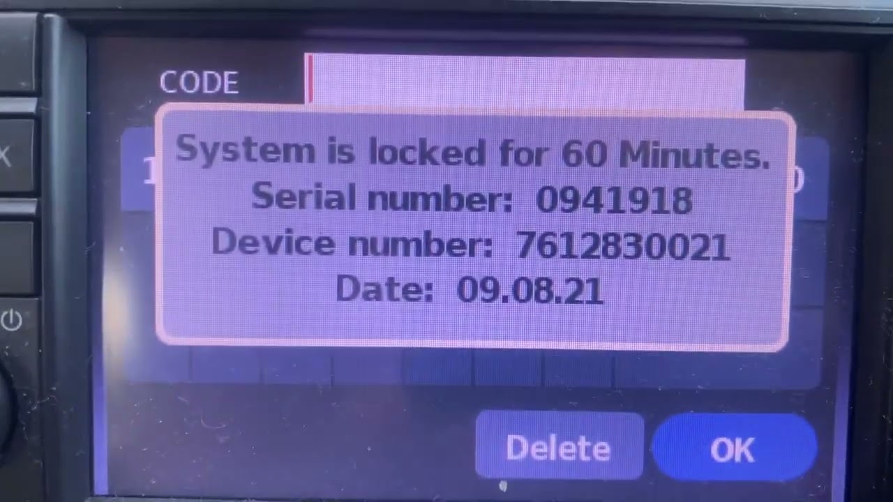 Radio code Nissan note Micra juke Qashqai fix !! Radio locked asking PIN number Easy fix