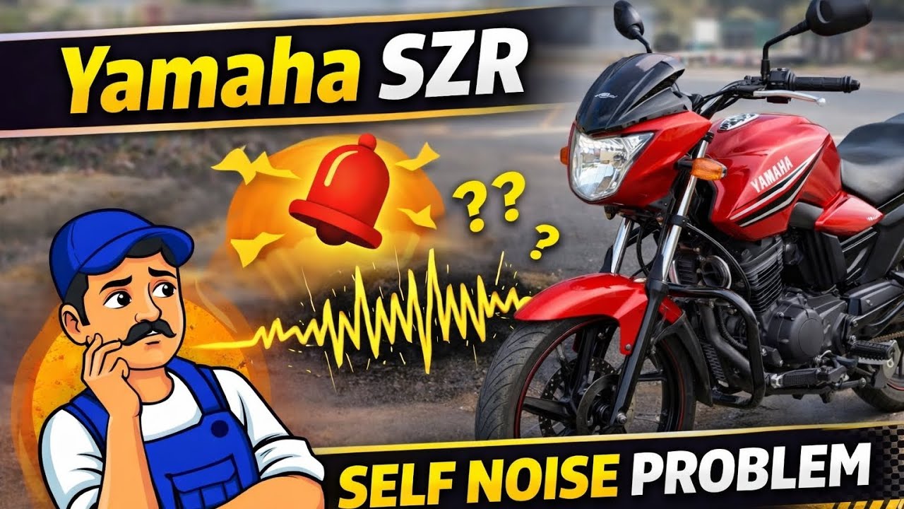 Yamaha SZR সেলফ নয়েজ প্রব্লেম 😱 আসল কারণ ও সহজ সমাধান!