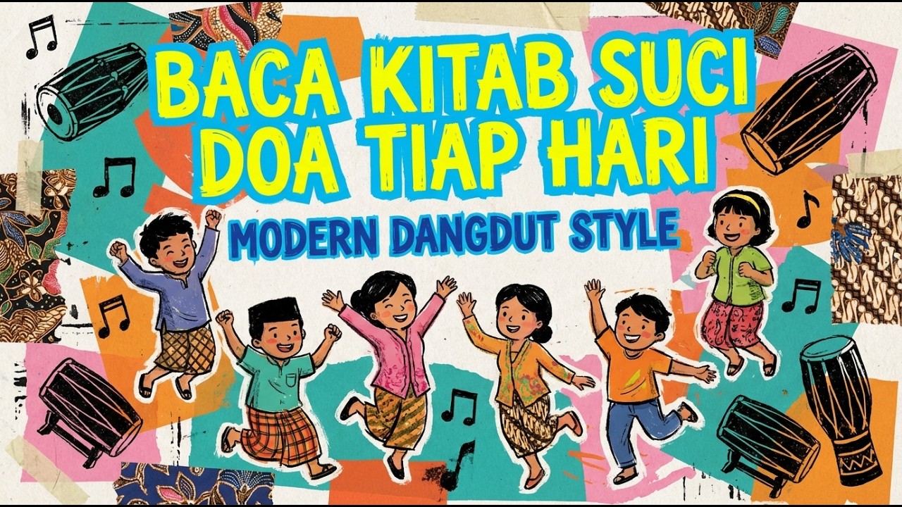 Lagu Sekolah Minggu!! Baca Kitab Suci Doa Tiap Hari (Modern Dangdut Style)