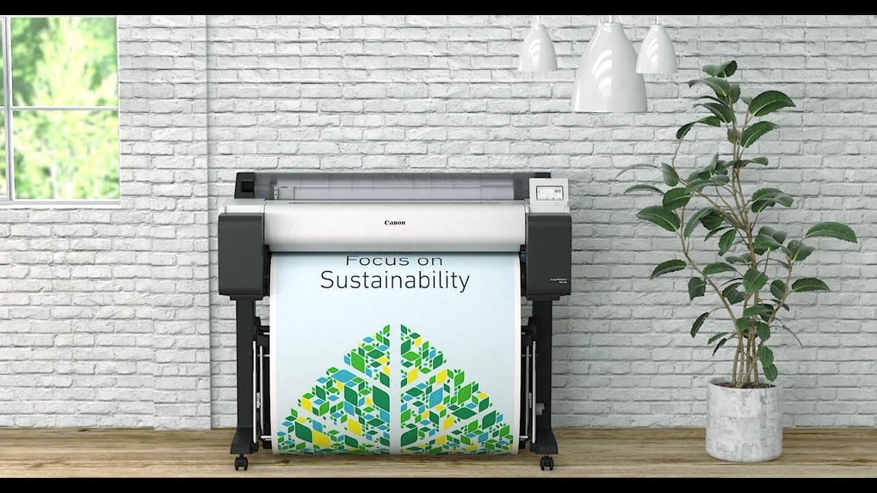 Print posters, banners, photos and CAD with a new Canon imagePROGRAF TM series printer.