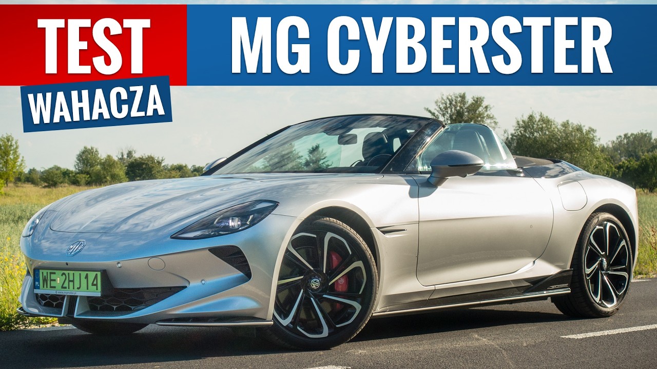 MG Cyberster 2026 - TEST PL (510 KM 77 kWh) Nie musieli, dobrze że zrobili