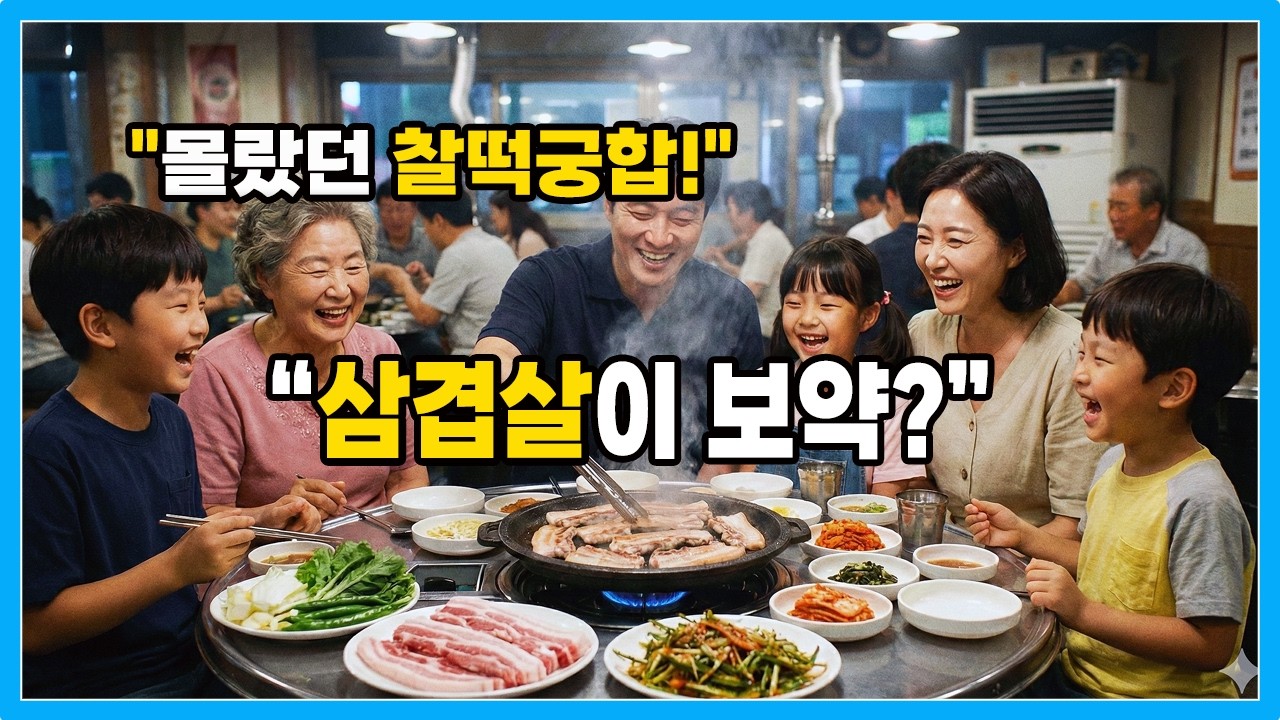 삼겹살 먹을 때 '이것' 안 먹으면 손해? 의사들도 놀란 찰떡궁합의 비밀!