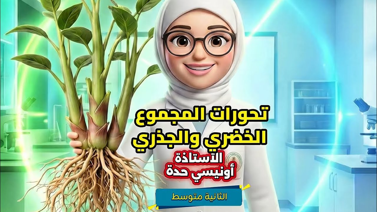تحورات المجموع الجذري والخضري ثانية متوسط
