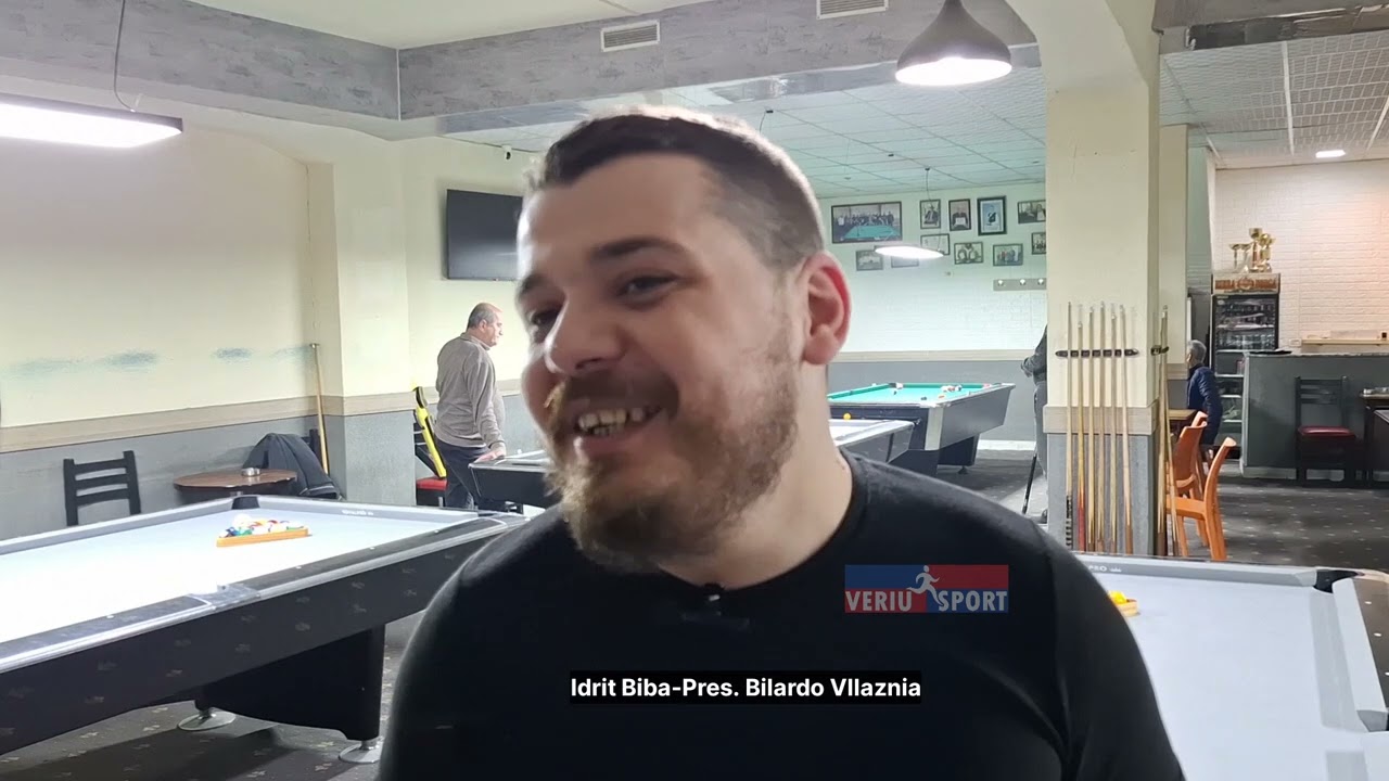Idrit Biba-Pres. Bilardo Vllaznia, flet për pjesëmarrjen e bilardistëve kuqeblu në Turneun e Greqisë