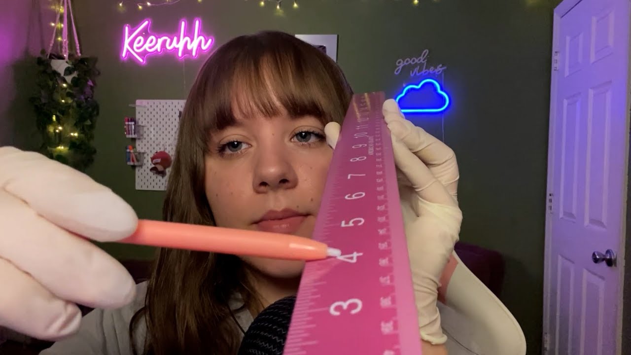 ASMR: быстрое 5-минутное обследование черепных нервов 👩‍⚕️